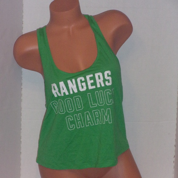 PINK Victoria's Secret Tops - PINK Victorias Secret Rangers Good Luck Charm tank PINK Victoria's Secret Tops - PINK Victorias Secret Rangers Good Luck Charm tank